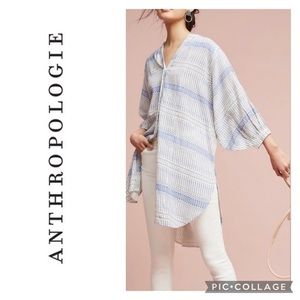 Anthropologie-Maeve | Lena Yarn Dye Tunic Shirt/Dress~S